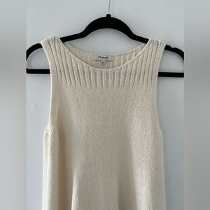 Madewell size small sweater tank